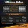 Panneau detactile 12 voies RGB LED universel pour voiture Voir les images du produit 5