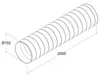 Rotheigner PVC-Schlauch mit Stahlspirale NW 150 L = 2000 mm Produktbild-Vorschau 2