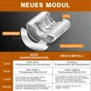 Hydraulische Presszange Rohrpresszange Crimpzange V-Kontur Produktbild-Vorschau 2