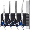 Profi Hundeschere Set 6-In-1: Titan-beschichtete, Produktbild-Vorschau 1