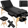 tectake® 3 Zonen Massageliege-Set Breite 70 cm, Polsterung Produktbild-Vorschau 1