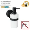 WENKO Static-Loc® Plus Seifenspender Pavia Schwarz, Produktbild-Vorschau 2