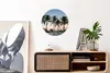 MuchoWow® Rundes Wandbild - Runde Bilder Die Palmenreihe am Produktbild-Vorschau 2