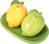Porzellan Salz- & Pfefferstreuer Set Zitrus Design, Produktbild-Vorschau 6