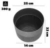 KADAX Bloempot, diameter 25 cm, bloempot met geribbelde Productafbeelding-voorbeeld 2