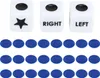 Dado sinistra-destra-centro, giochi classici, set di Anteprima dell’immagine prodotto 1