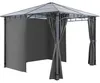 tectake® Gartenpavillon Hardtop Polycarbonatdach 3 x 4 m Produktbild-Vorschau 9
