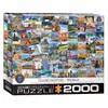 Eurographics Puzzle Sehenswürdigkeiten der Welt, 2000 Anteprima dell’immagine prodotto 5