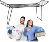 Lydia Stand-Wäschetrockner, ausziehbar, 27 m, schwarz Produktbild-Vorschau 8