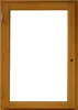 Finestra in legno a 1 anta H75 x L60 cm con telaio in Anteprima dell’immagine prodotto 2