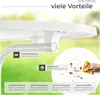 tectake® Stehtisch Eren rund mit Tischhusse bodenschonende Produktbild-Vorschau 7