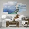 Bild auf Leinwand - Leinwandbild - Meer Segelschiff - Produktbild-Vorschau 6