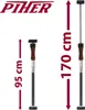 PIHER barra di carico/supporto a soffitto 95-170cm Anteprima dell’immagine prodotto 28