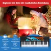 COSTWAY Kinder Klavier Keyboard, 49 Tasten tragbares Produktbild-Vorschau 5