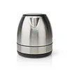 A stainless steel electric kettle is shown against a white background. Anteprima dell’immagine prodotto