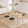 WOLTU 2er Set Esszimmerstühle, Massivholz, stapelbar, mit Produktbild-Vorschau 4
