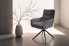 byLIVING Esszimmerstuhl 2er Set PURA / Grob-Cord dunkelgrau Produktbild-Vorschau 2