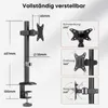 Monitorhalterung für 1 Monitor, 13–34 Zoll, bis 10 kg, VESA Produktbild-Vorschau 3