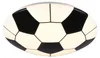 Plafonnier LED rond KLOPPI blanc et noir 12 W, blanc chaud Voir les images du produit 2