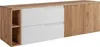 RODAN | Waschbeckenunterschrank - Braun und Weiß - 140 cm - Produktbild-Vorschau 1