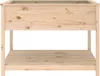 Pflanzkübel mit Ablage 111,5x111,5x81 cm Massivholz Kiefer Produktbild-Vorschau 6