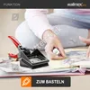 A person is using a photo cutter to create a photo album. Anteprima dell’immagine prodotto