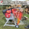 HECHT 890 Wippsäge Benzin | 13 PS | HM Sägeblatt Ø 700 mm | Produktbild-Vorschau 8