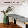 Lycce Bankauflage Kunstleder Klemmkissen 1 Leiste, extra Produktbild-Vorschau 7