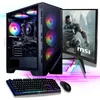 Gaming Komplett PC SET AMD Ryzen 5700G 8x 4.6 Ghz 32GB Ram Produktbild-Vorschau 1
