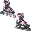 2in1 Inlineskates Schlittschuhe Raven Pulse Black/Pink Produktbild-Vorschau 1