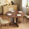 Mondeer Table de salle à manger ronde extensible 110-150 cm Voir les images du produit 2