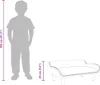Kindersofa Rosa 70x40x24 cm Samt Produktbild-Vorschau 9