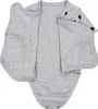 TupTam Baby Jungen Kurzarm Wickelbody Baumwolle Body 5er Produktbild-Vorschau 3