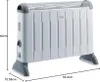 DeLonghi HCM2030 Convecteur sur pied blanc Voir les images du produit 29