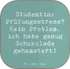 Mr. & Mrs. Panda Untersetzer für Gläser Spruch Studentin Produktbild-Vorschau 1