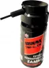 A black spray can with a red label, featuring a nozzle. Produktbild-Vorschau