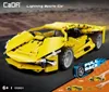 CaDA Lightning Sport Car Pullback (357 Teile) Produktbild-Vorschau 2