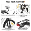 Hiland 26 Zoll-E-Mountainbike, 250W, 7 Gänge, mechanische Produktbild-Vorschau 6
