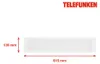 LED Deckenleuchte 25 W weiß Metall-Kunststoff 61,5 x 13 x Produktbild-Vorschau 6