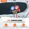 VEVOR Kältemittel Manometer 3-Wege Auto Kältemittel Produktbild-Vorschau 2