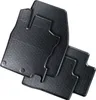 A set of black rubber car floor mats. Náhled obrázku produktu
