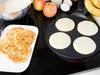 endusor Pancake Pfanne mit Smiley Motiv für Induktion mit Antihaftbeschichtung zum Braten von Pancak Produktbild-Vorschau