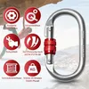 Karabiner Schwerlast, Karabinerhaken 25KN, O-förmige Produktbild-Vorschau 4
