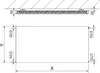 Mexen Flat CF11 Plattenheizkörper 400 x 1600 mm, seitlicher Produktbild-Vorschau 6