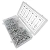 Blindnieten Flachkopf 400 tlg Set Popnieten Alu/Stahl Produktbild-Vorschau 2