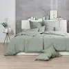 Hahn Renforce Bettwäsche 155x220 stonewashed olive khaki Produktbild-Vorschau 5