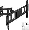 A black TV wall mount is shown against a white background. Voir les images du produit