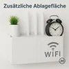 WLAN-Router Box Wandregal für TV Receiver Wohnzimmer Produktbild-Vorschau 3