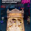 FORSMANO 3D drewniany pinball DIY puzzle, z 482 puzzlami, Podgląd zdjęcia produktu 3