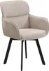 byLIVING Stuhl 2-er Set RICO / Webstoffbezug in taupe, Produktbild-Vorschau 14